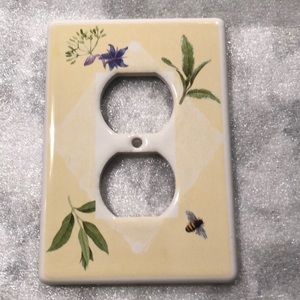 Ceramic Double Outlet Cover